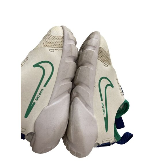 Nike DJ6039-102 toddlers Kids  size 6 white green Slip-On Sneakers - Picture 7 of 8